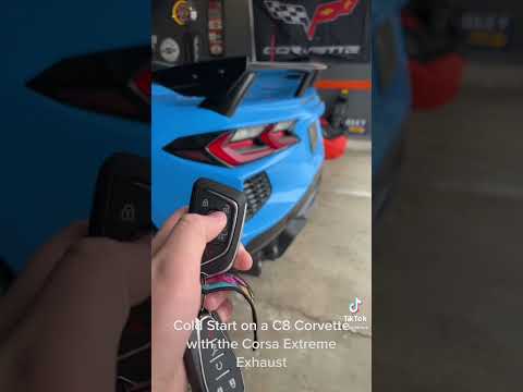 Corsa Exhaust sounds the best on Corvettes!! Just added the Corsa Extreme exhaust. Its loud! #c8