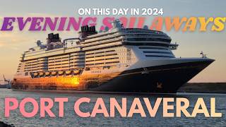 ON THIS DAY 2024 | Evening Sailaways From Port Canaveral