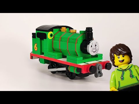 How I made LEGO mini Percy (Thomas & Friends) - Larry's Lego