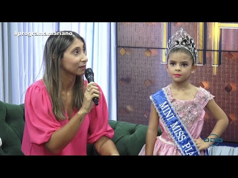 Entrevista com a Mini Miss PiauiÌ Sofia Moraes 09 10 2021