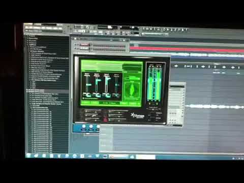 Salvano Volez producing some drums