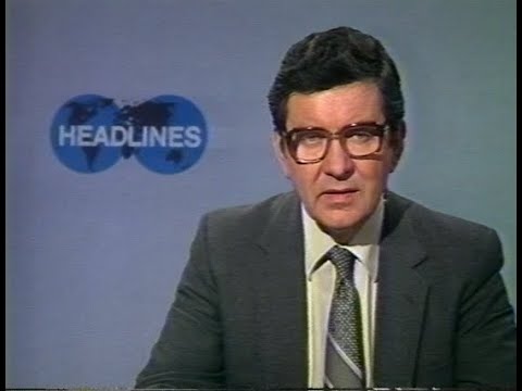 Here is the News! - with Richard Baker Thursday 26th March 1981 BBC1
