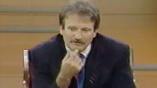 Robin Williams Interview on Donahue in 1989 video
