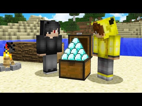 ELMAS DEFİNESİ BULDUK! - Minecraft