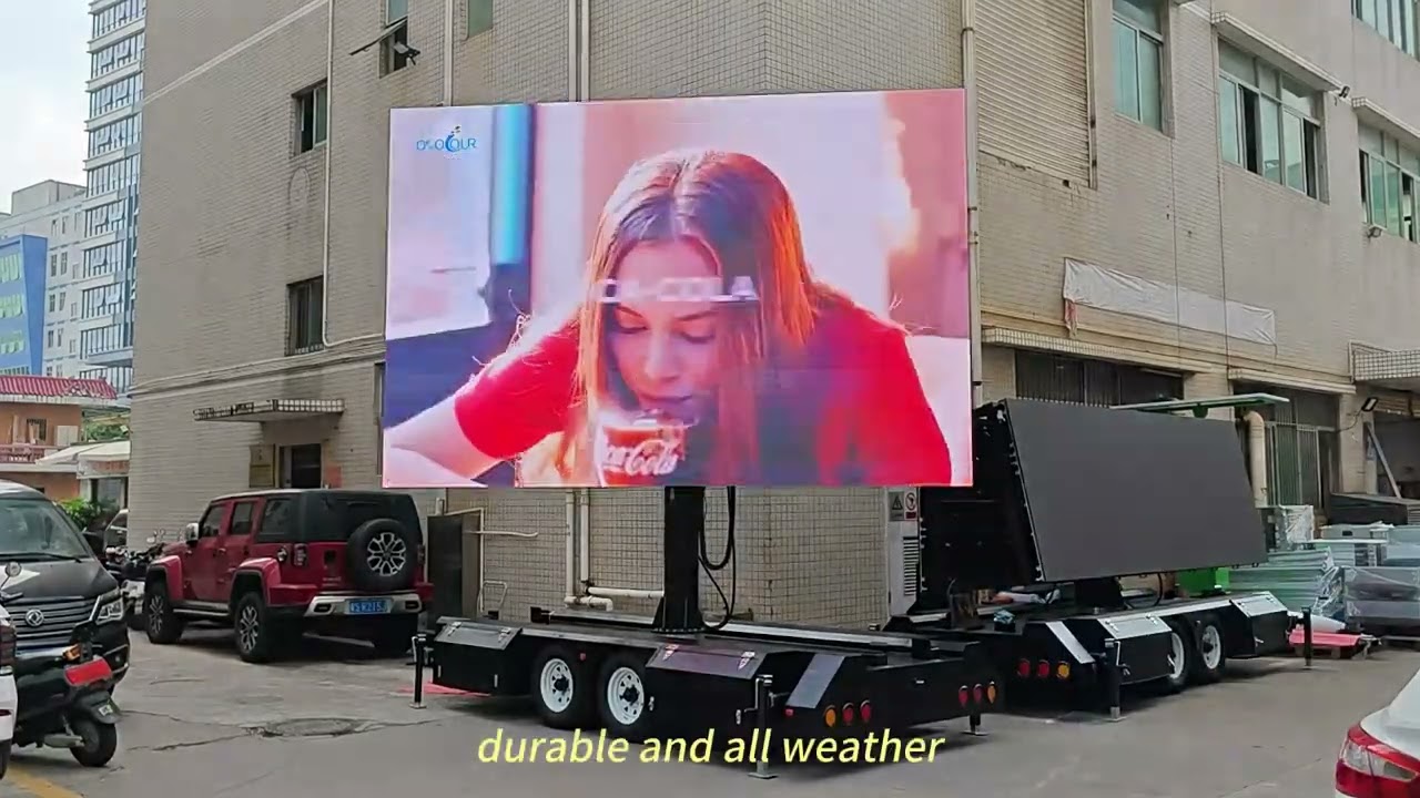 Trailer-Mounted LED Screen: Ultimate Portability & Visibility for Outdoor Events