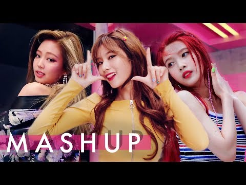 TWICE x BLACKPINK x RED VELVET – Likey /As If It's Your Last /Red Flavor  (Likey/마지막처럼/빨간 맛) MASHUP