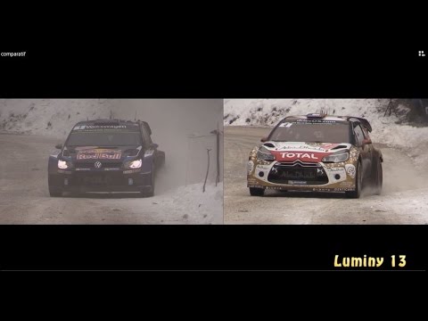 Rallye Monte Carlo 2015 Sébastien Loeb versus Sébastien Ogier