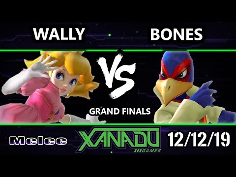 S@X 332 SSBM - Bones (Falco) Vs. Wally [L] (Peach) Smash Melee Grand Finals