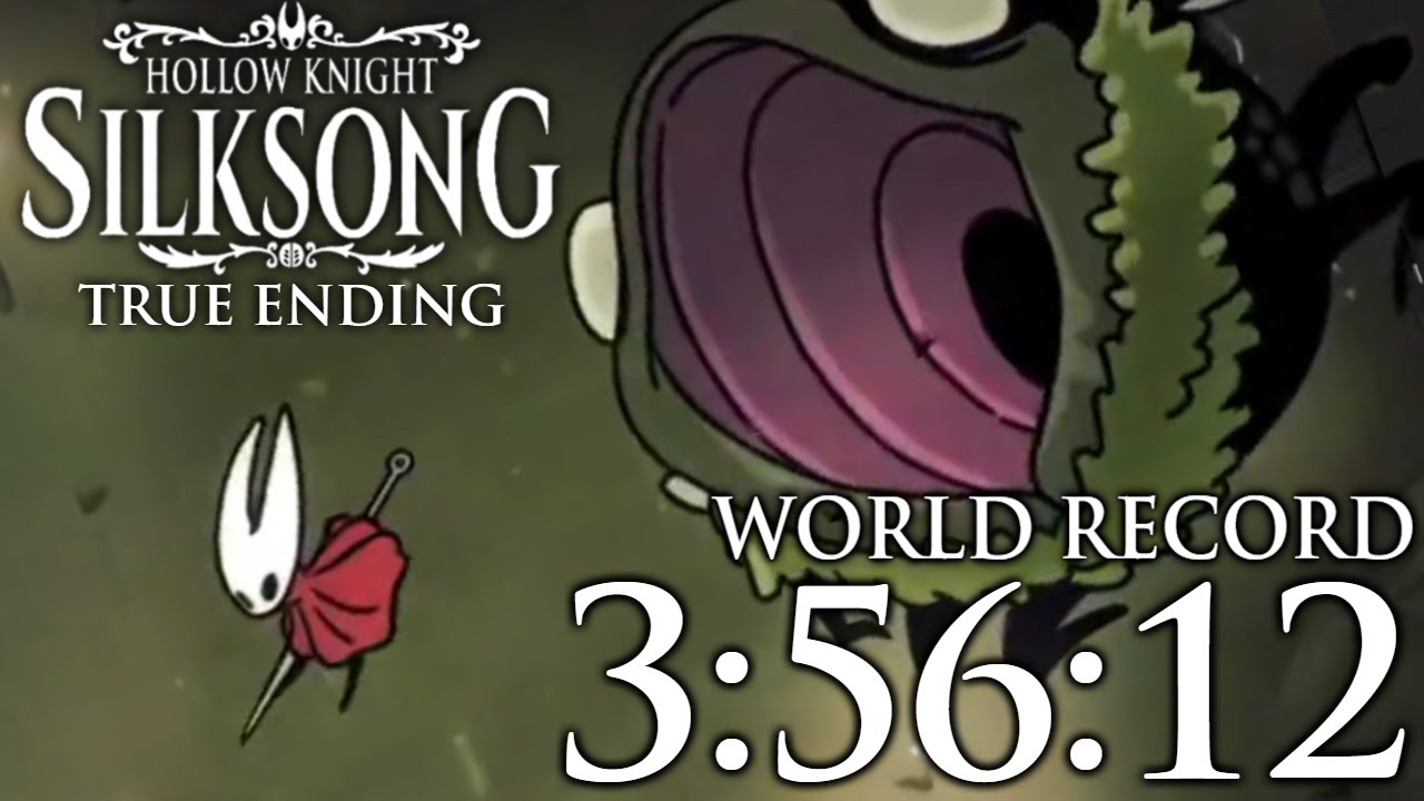 Hollow Knight: Silksong True Ending Speedrun in 3:56:12! (WORLD RECORD) - YouTube