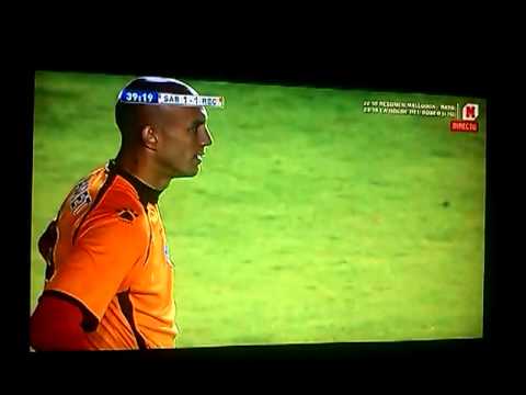 Gol de Jonathan Valle Sabadell - Recreativo de Huelva 19/04/2013