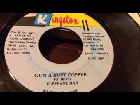 Elephant Man - Gun a Bust Copper - Kingston 11