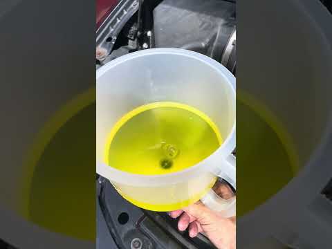 Helpful item when doing a coolant flush.