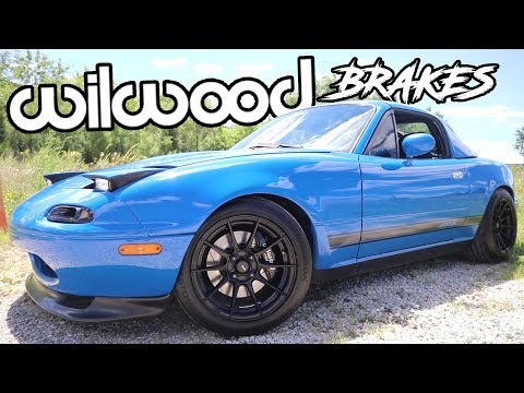 Turbo Miata gets a Wilwood 6-Piston Big Brake Kit!