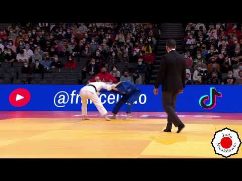 Distria Krasniqi vs. Anais Mosdier - U52 Womens Judo Grand Slam Paris 2022