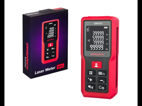 Лазерная рулетка Ermenrich Reel GM100