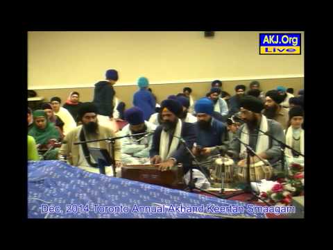 035 Toronto Dec. 2014 Smaagam - Wednesday Evening Keertan - Bh. Jaswant Singh Jee Toronto