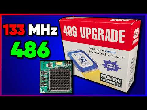 Can this $15 Thrift Store CPU upgrade transform an old 486?