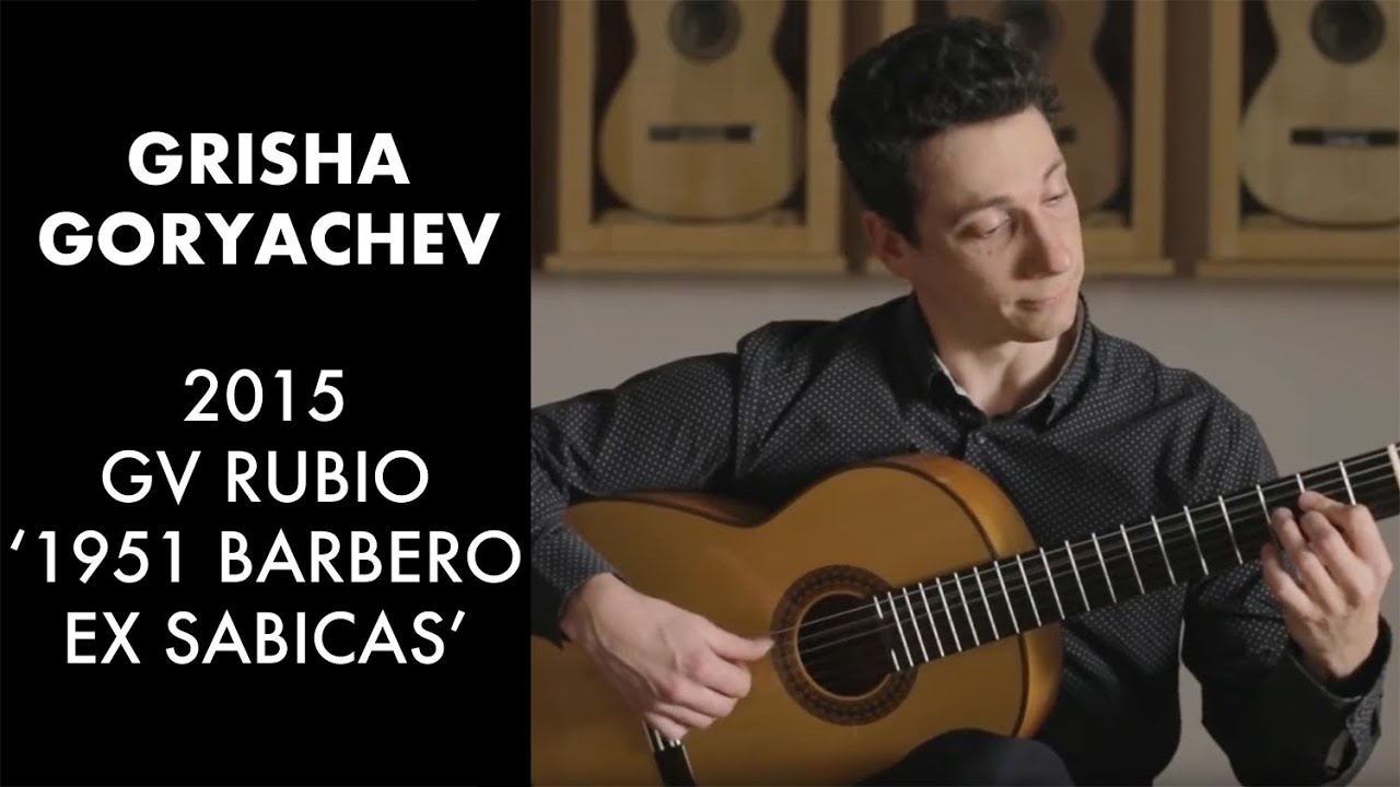 2015 German Vazquez Rubio "1951 Barbero, ex Sabicas" SP/CY