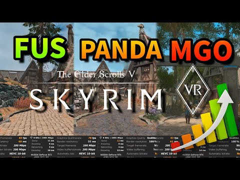 Choose the BEST Skyrim VR Modlist for you! Graphics and Performance comparison