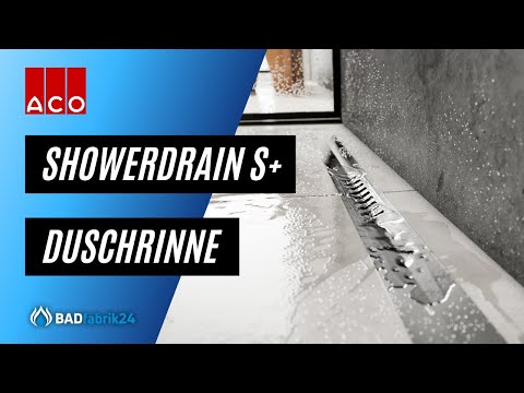 ACO ShowerDrain S+ - Einfach, sicher und komfortabel