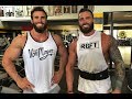 MY BEARDED TWIN, first HEAVY CHEST workout Ft PARKER PHYSIQUE