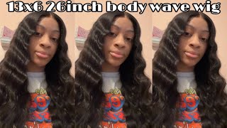 Watch me crimp this 13x6 26 inch wig from Princess Hair