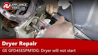 GE Dryer Repair: Will Not Spin - Belt Switch