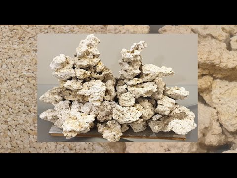 (5) CORAL SAND ARAGONITE AND ROCK FOR MY REEF PIASEK ARAGONITOWY I SKAŁA DO AKWARIUM MORSKIEGO