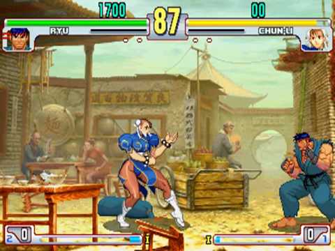 Street Fighter III: 3rd Strike - Scroll Glitch