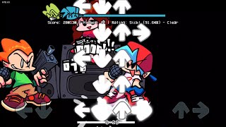 Cover art for FNF Boyfriend Sings RUSH E