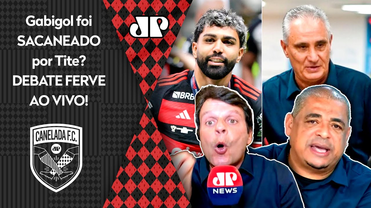 "ISSO É SACANAGEM SIM, cara! A REAL é que o Gabigol com o Tite..." POLÊMICA no Flamengo FERVE DEBATE