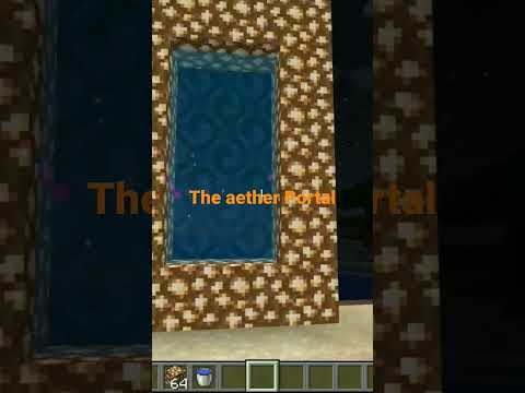 Building the Aether Portal in Minecraft's April Fools Update