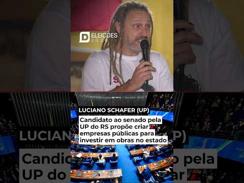 CANDIDATO AO SENADO PELA UP DO RS PROPÕE CRIAR EMPRESAS PÚBLICAS PARA INVESTIR EM OBRAS NO ESTADO