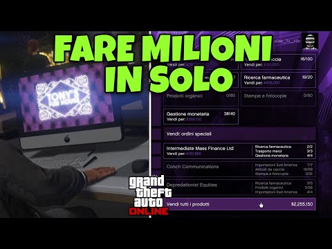 MAKE MILLIONS QUICKLY AND EASILY WITH THE NIGHT CLUB EVEN IN AFK! GTA ONLINE ITA
