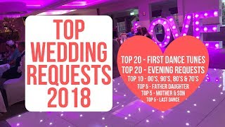 Wedding DJ Tips: Top Wedding Requests First Dance Mother Daughter Tunes of 2018 | Essential DJ Tips