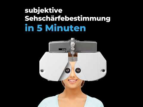 subjektive Refraktion in 5 Minuten, vollautomatisch mit künstlicher Intelligenz