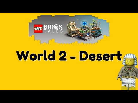 LEGO Bricktales - Full Desert Playthrough (No Commentary Gameplay)