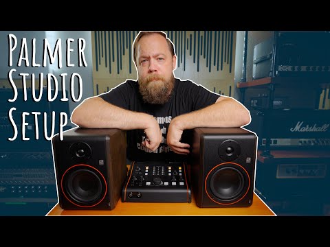 VINTAGE VIBES! Palmer Studio Monitors & Controller!