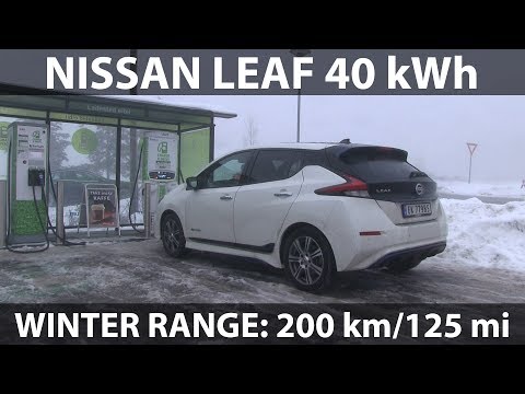 Nissan Leaf 40 kWh Bereiktest