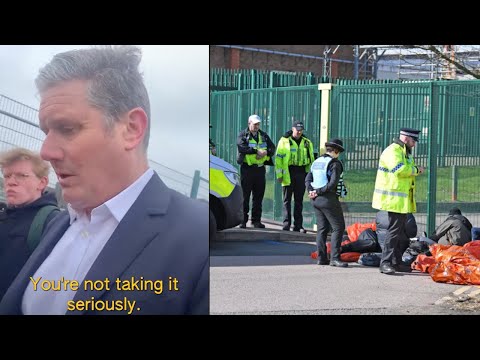 Socialist Activist Has Emotional MELTDOWN In Front Of Starmer 😂