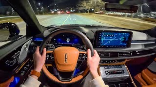 [WR Magazine] 2025 Lincoln Aviator Black Label - POV Night Drive (Binaural Audio)