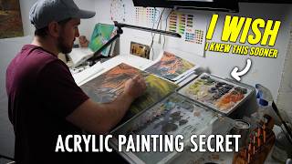 Can Acrylic Paints Look Like Oils?