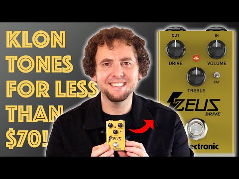 TC Electronic Zeus Drive | Is this the best Klon-type pedal for under $70/€70? Review & Demo
