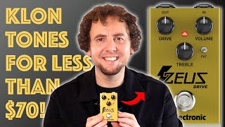 Video thumbnail for TC Electronic Zeus Drive | Is this the best Klon-type pedal for under $70/€70? Review & Demo by Rich. Words. Music.