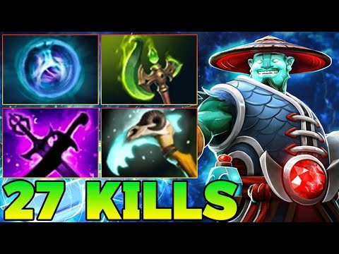 27 Kills Storm Spirit Dota 2 Pro Mid Lane Gameplay Guide Item Build Highlights 7.39 7.40