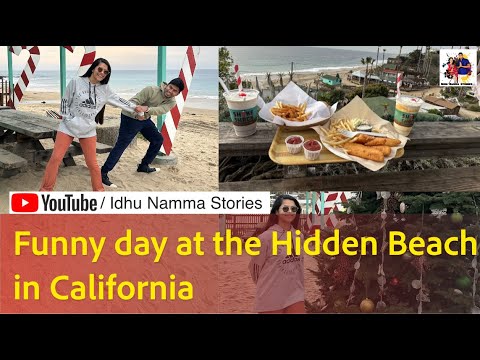 Funny day at the hidden beach in #california