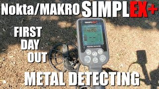 Metal Detecting: Nokta Makro Simplex - First Day Out