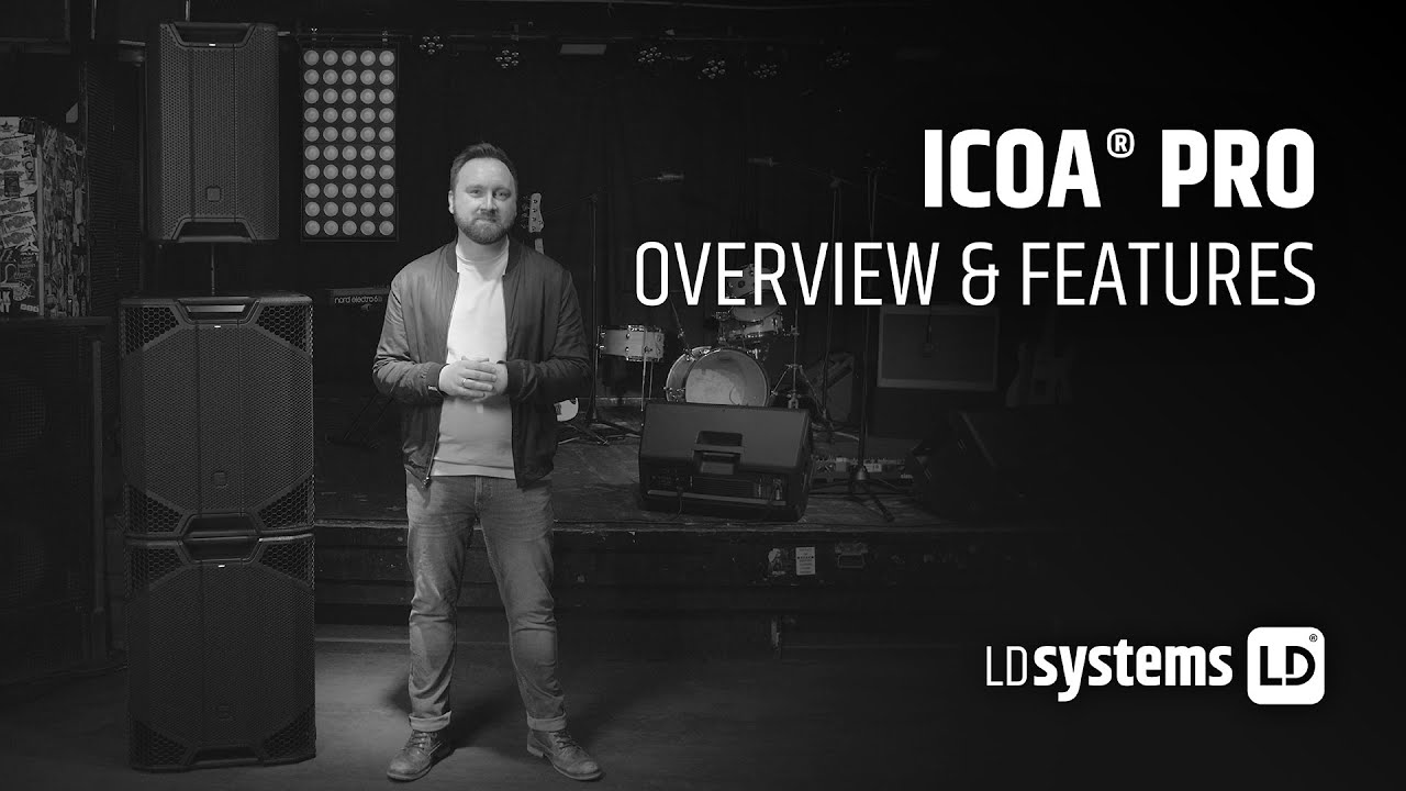 LD Systems Haut-parleurs ICOA PRO 15A LD Systems Haut-parleurs ICOA PRO 15A