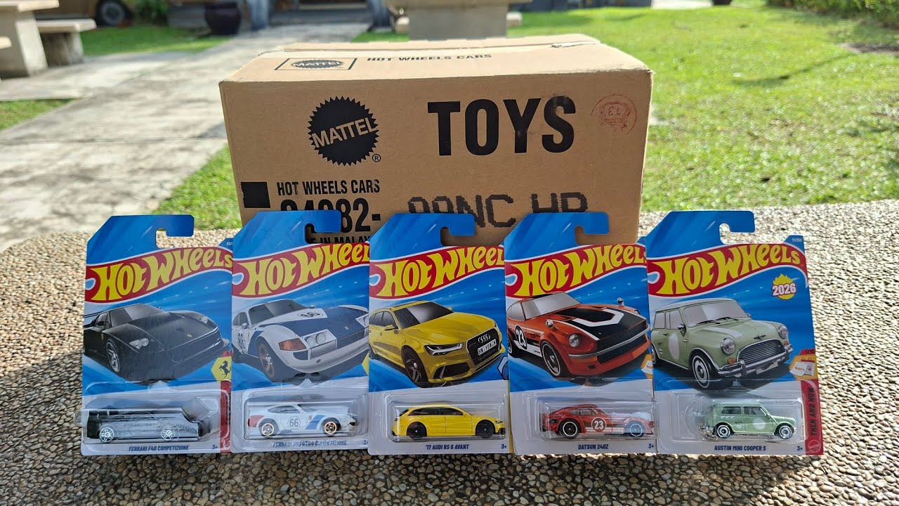 2026 Hot Wheels Case C Super Treasure Hunt Is a Ferrari F40