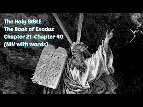 EXODUS 21-40 : NIV Audio Bible(with text)